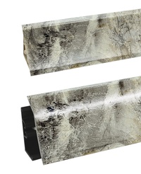 Рады сообщить о пополнении коллекции плинтусов. Плинтус придаст кухонному пространству завершенный вид, скрыв зазор между столешницей и стеной и гармонично вписавшись в дизайн. Декоративная пленка на поверхности плинтуса покрывает и мягкие края, делая их невидимыми, что повышает эстетику отделки. Наш новый декор идеально подойдет к следующим столешницам: -Паладина коричневая 261 ...